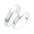 Snubní prsteny stříbro 925 zirkon 0.025 ct SP-237-Ag