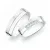 Snubní prsteny stříbro 925 zirkon 0.075 ct SP-253-Ag