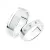 Snubní prsteny stříbro 925 zirkon 0.090 ct SP-235-Ag