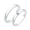 Snubní prsteny stříbro 925 zirkon 0.060 ct SP-230-Ag