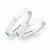 Snubní prsteny stříbro 925 zirkon 0.025 ct SP-264-Ag