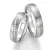Snubní prsteny titan s ocelí přírodní diamant 0.0120 ct SP-06110