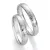 Snubní prsteny ocel přírodní diamant 0.039 ct SP-22090