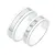 Snubní prsteny stříbro 925 zirkon 0.093 ct SP-231-Ag