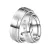 Snubní prsteny ocel zirkon ST-88083