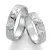 Snubní prsteny stříbro 925 přírodní diamant 0.025 ct SP-51090