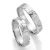 Snubní prsteny stříbro 925 přírodní diamant 0.025 ct briliantem SP-51130