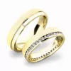 Snubní prsteny bílé zlato 585 zirkon 0.480 ct G/SI SP-61035B