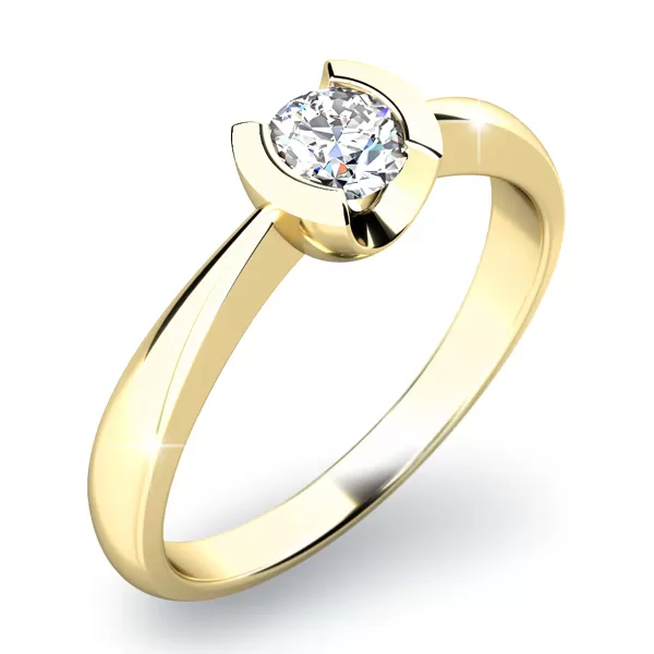 Zásnubní prsten s diamantem ZP-10809D