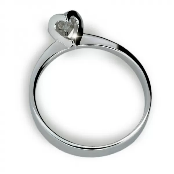 Zásnubní prsten s přírodní diamantem ZP1857