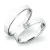 Snubní prsteny stříbro 925 zirkon 0.060 ct G/SI SP-61027-Ag