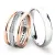 Snubní prsteny bílé zlato 585 SP-61044-SET02