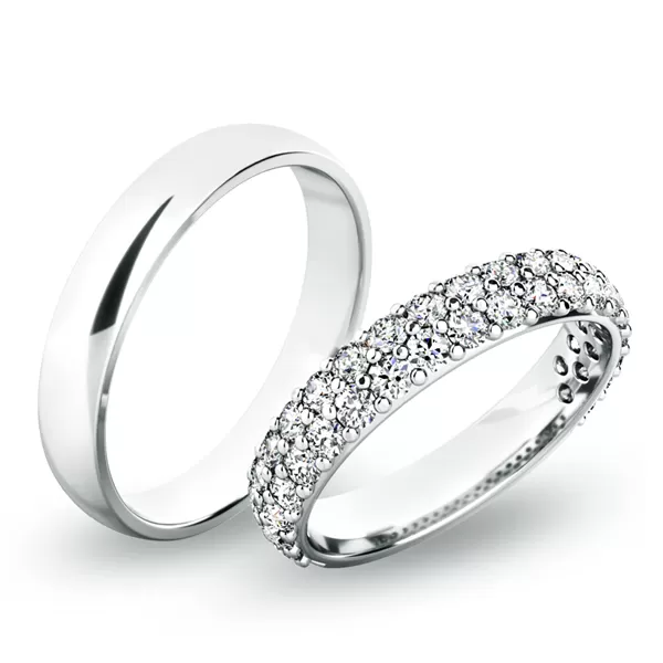 Snubní prsteny žluté zlato 585 zirkon 0.810 ct G/SI SP-61060