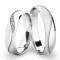 Snubní prsteny bílé zlato 585 zirkon 0.035 ct G/SI SP-61064