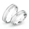 Snubní prsteny stříbro 925 zirkon 0.024 ct G/SI stříbra SP-61055-Ag