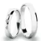 Snubní prsteny bílé zlato 585 zirkon 0.055 ct SP-286-03