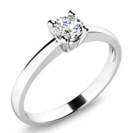 Zásnubní prsten bílé zlato 585/1000 zirkon ZP-10940-B-ZIR