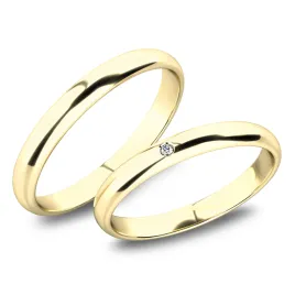 Snubní prsteny žluté zlato 585 SP-61100-01-01-Z