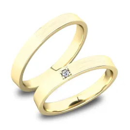 Snubní prsteny žluté zlato 585 SP-61085Z