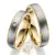 Snubní prsteny titan přírodní diamant 0.007 ct briliantem SP-TI-041
