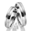 Snubní prsteny titan přírodní diamant 0.010 ct briliantem SP-TI-046