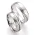 Snubní prsteny bílé zlato 585 přírodní diamant 0.060 ct SP-520