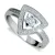 Zásnubní prsten bílé zlato 585/1000 přírodní diamant 0.488 ct G/SI ZP1970D