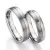 Snubní prsteny titan s ocelí přírodní diamant 0.018 ct TS608