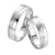 Snubní prsteny bílé zlato 585 přírodní diamant 0.025 ct G/SI SP-10330