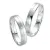 Snubní prsteny bílé zlato 585 přírodní diamant 0.013 ct SP-10090