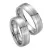 Snubní prsteny ocel přírodní diamant 0.060 ct G/SI ST20050