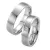 Snubní prsteny ocel přírodní diamant 0.060 ct G/SI ST20030