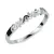 Zásnubní prsten zlato 585/1000 přírodní diamant 0.108 ct ZP2086D