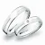 Snubní prsteny bílé zlato 585 SP-267B