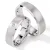 Snubní prsteny stříbro 925 přírodní diamant 0.015 ct briliantem S117
