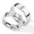 Snubní prsteny stříbro 925 přírodní diamant 0.015 ct S118