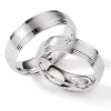 Snubní prsteny stříbro 925 přírodní diamant 0.015 ct S120