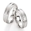 Snubní prsteny stříbro 925 přírodní diamant 0.030 ct briliantem S10090