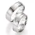 Snubní prsteny stříbro 925 přírodní diamant 0.030 ct S10050