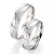 Snubní prsteny stříbro 925 přírodní diamant 0.030 ct S10010