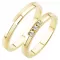 Snubní prsteny žluté zlato 585 SP-232Z