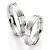 Snubní prsteny stříbro 925 přírodní diamant 0.030 ct S10130
